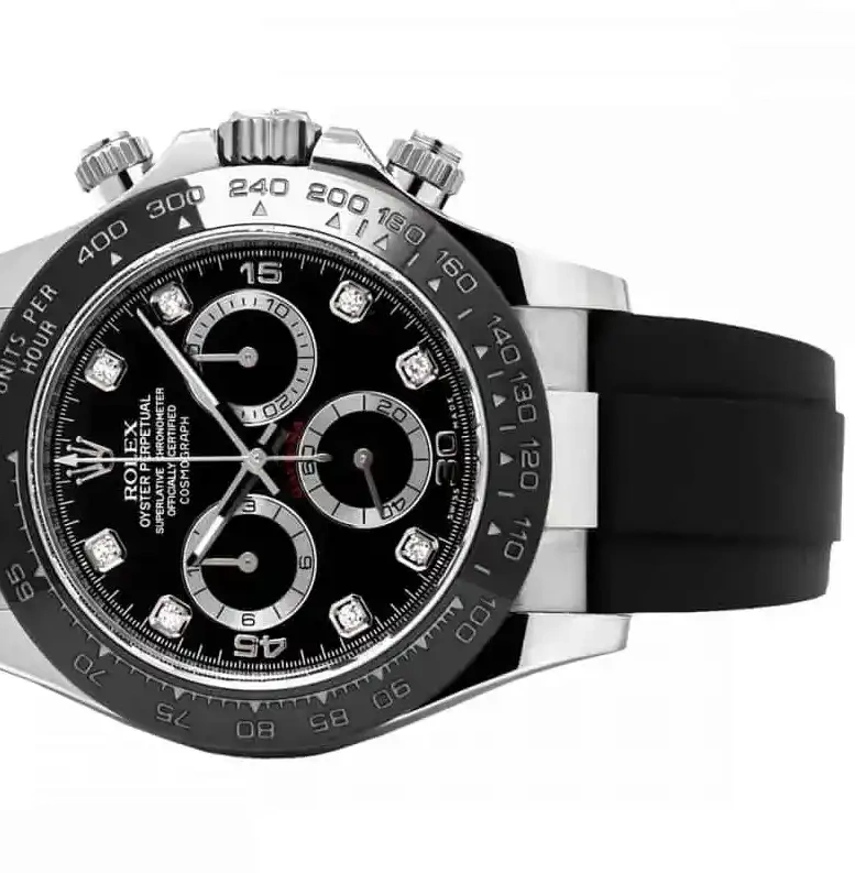 Prestigious Jewelers Daytona Black 116519LN Rolex 0605